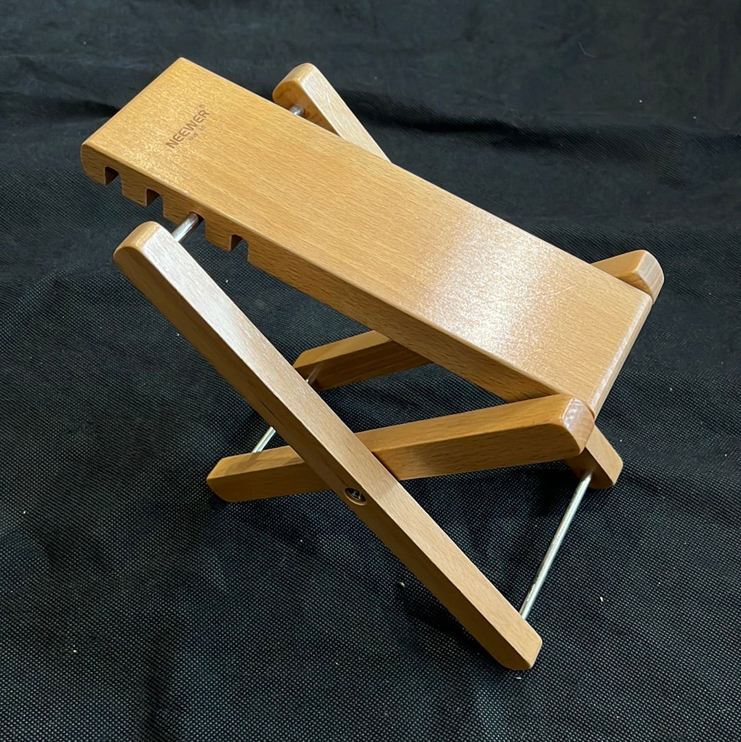 NW80 Wooden Guitar Footstool The Sound Garden Music Shop