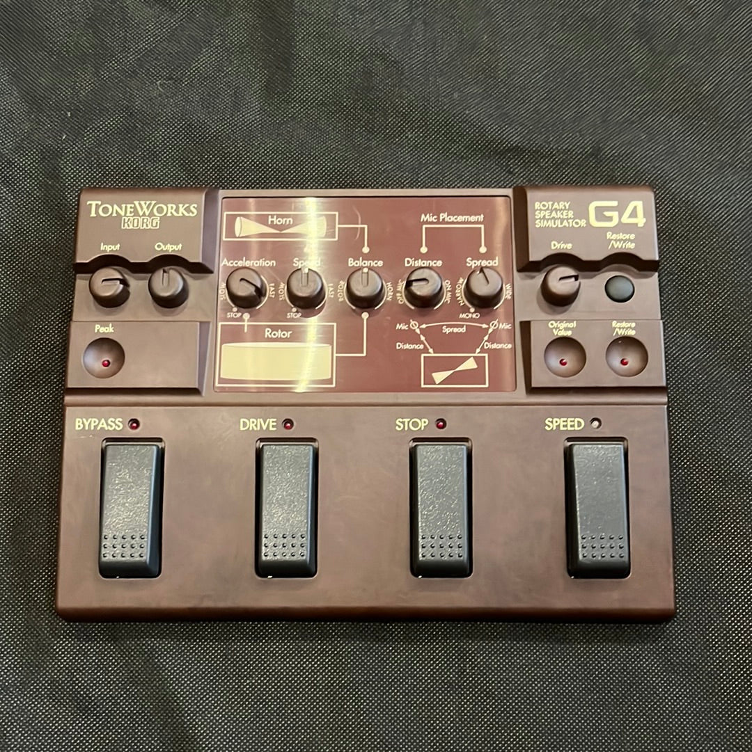 Tone works G4 Rotary speaker simulator, Used - EE89 – The Sound 