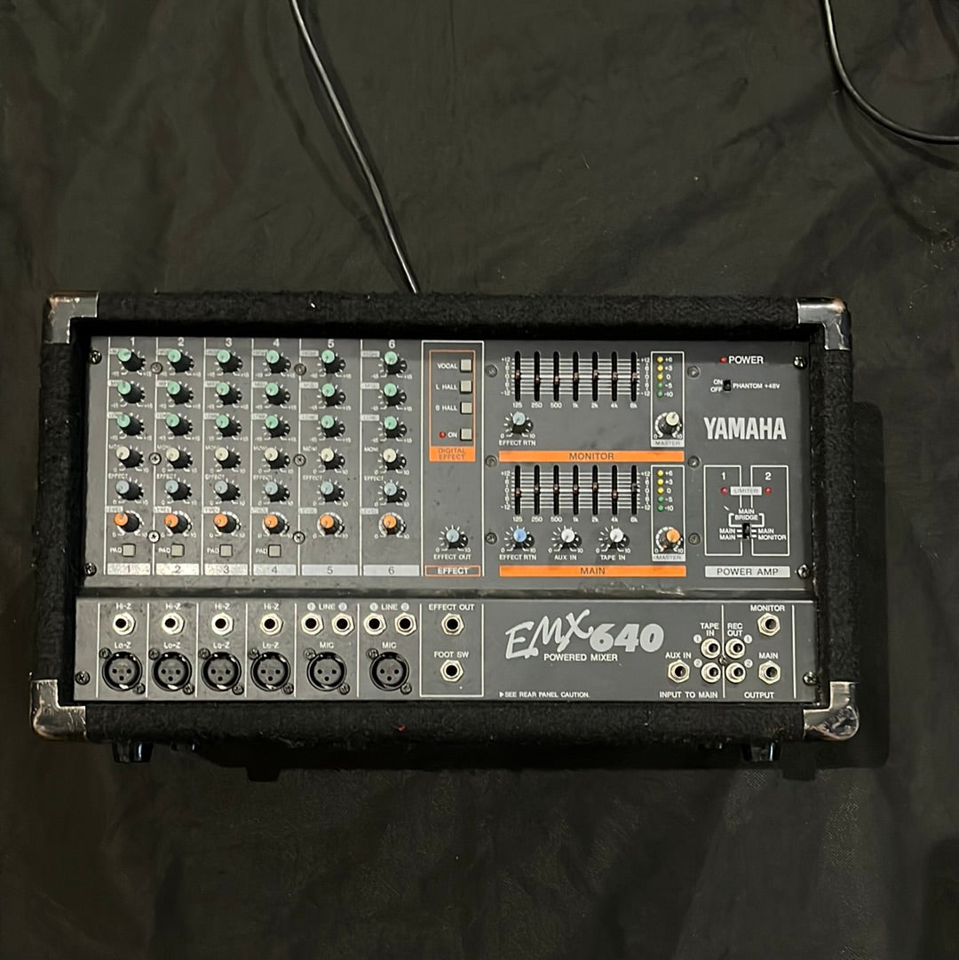 EMX640 Powered Mixer, Used DD81A The Sound Garden Music Shop