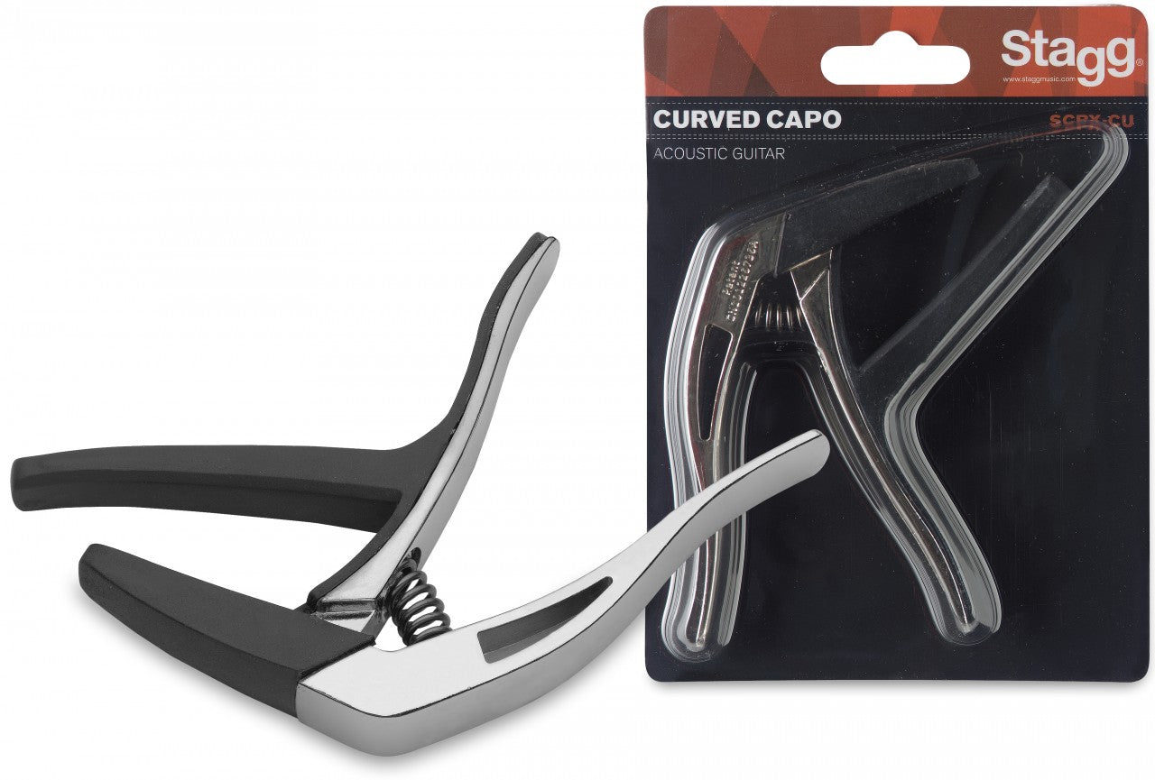 SCPX-CU CR - Trigger Capo for electric/acoustic, Classic Chrome