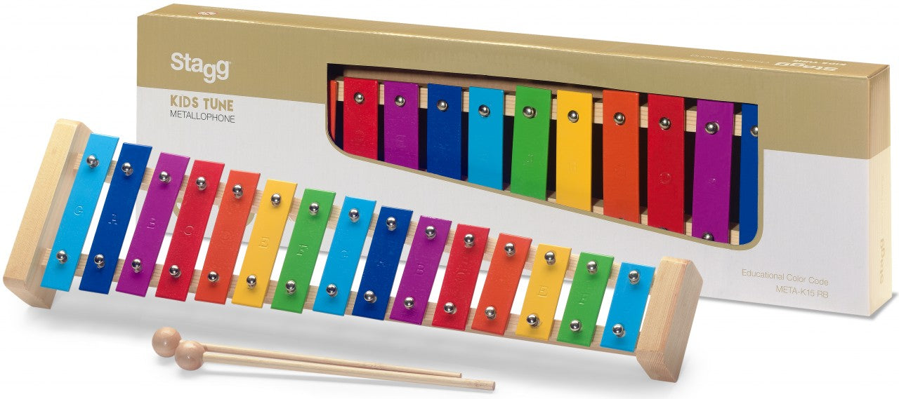 Metallophone 15 Rainbow keys (Glockenspiel)