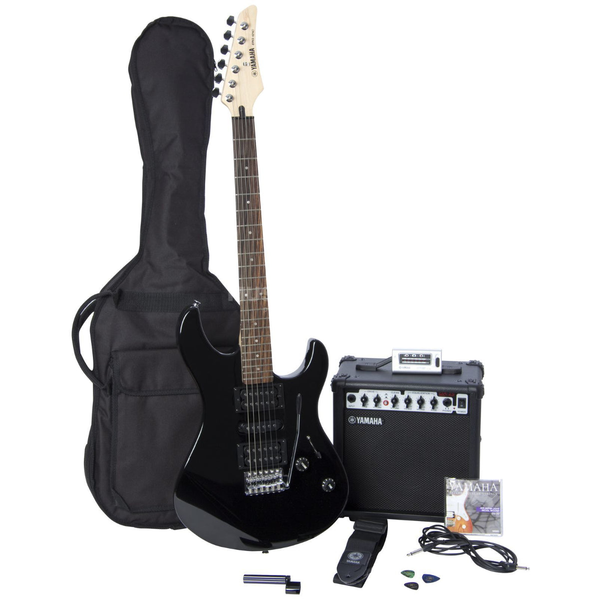 ERG121 Electric Guitar pack, Black The Sound Garden Music Shop