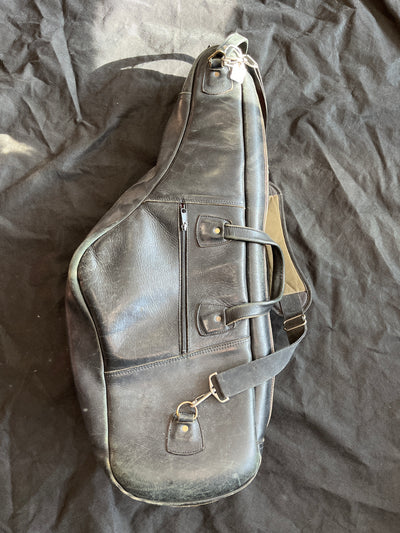 Tenor Sax Leather Gig Bag, Used - AA8A