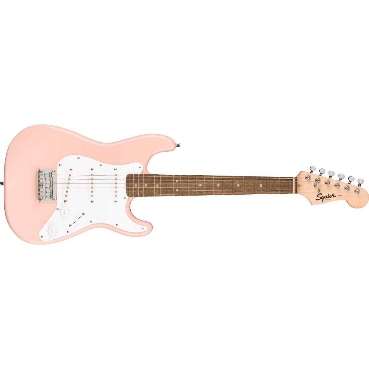 Mini Stratacaster - Laurel fingerboard - Shell Pink