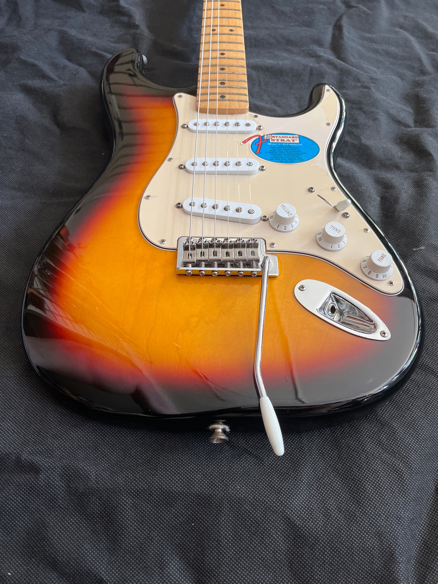 Mexican Standard Stratocaster Sunburst, Used - GG57A