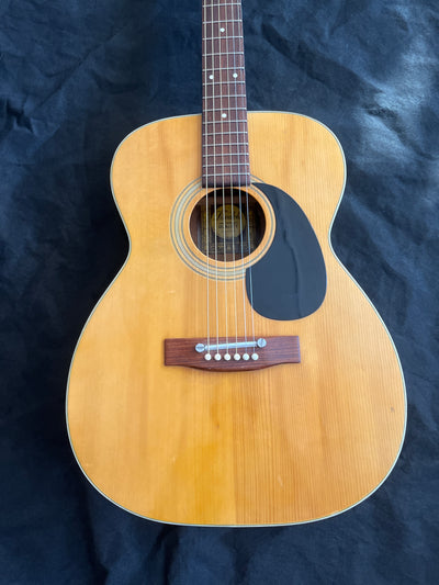 Vintage 70s Acoustic Guitar (F-71), Made in Finland, Used - GG43