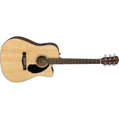 CD-60SCE Electro-Acoustic Guitar, Natural Solid Top