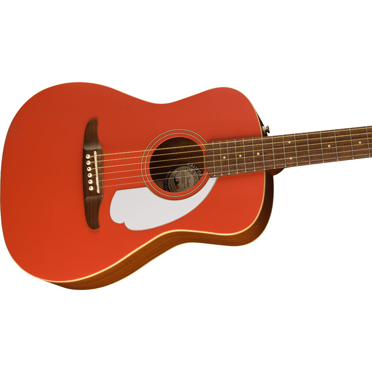 Malibu Player, Electro-Acoustic, Fiesta Red