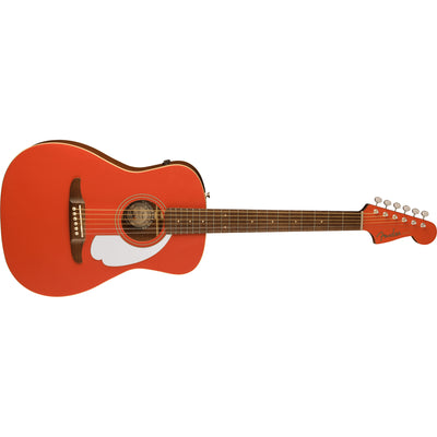 Malibu Player, Electro-Acoustic, Fiesta Red