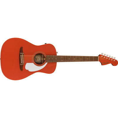Malibu Player, Electro-Acoustic, Fiesta Red