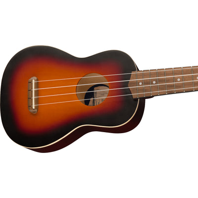 Venice Soprano Ukulele, 2-Colour Sunburst