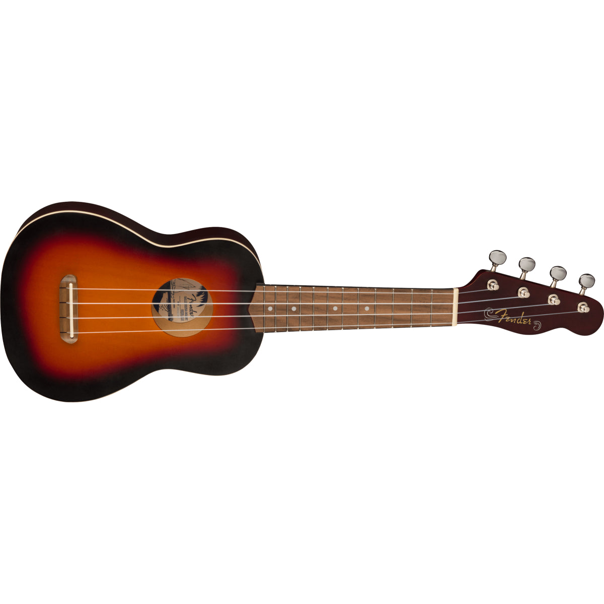 Venice Soprano Ukulele, 2-Colour Sunburst