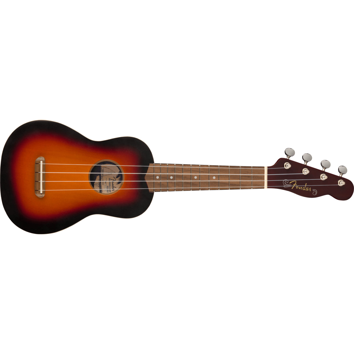 Venice Soprano Ukulele, 2-Colour Sunburst