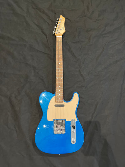 T-type Electric guitar, Metallic blue, Used