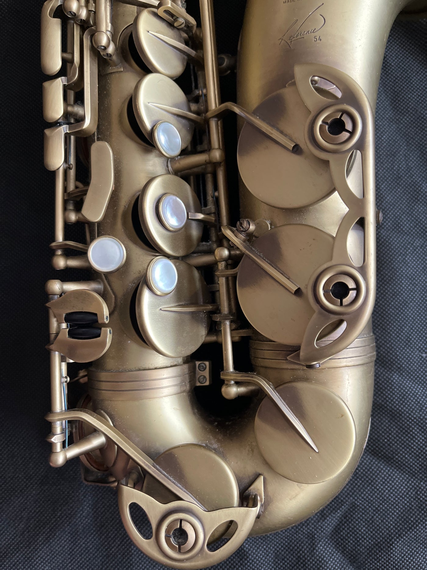Reference 54 Alto Saxophone, Antique Lacquer Finish, Used - GG86