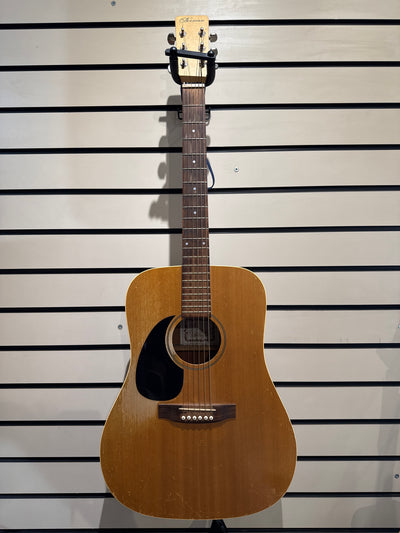 B-20 Left Handed Acoustic, Made in Canada, Natural, Used - GG28