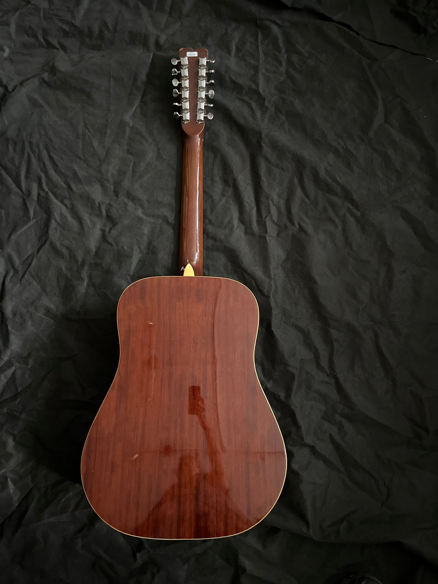 F55-12 Dreadnought Size 12 string Acoustic Guitar, 1970s Japan , Natural, Used - HH07