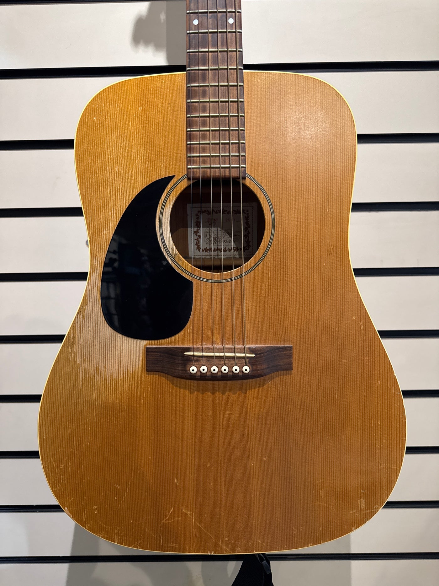B-20 Left Handed Acoustic, Made in Canada, Natural, Used - GG28