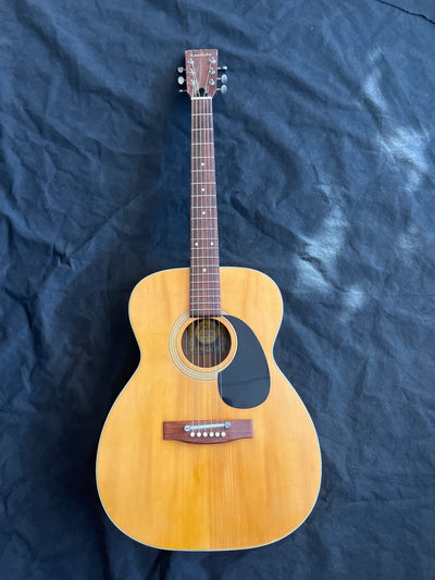 Vintage 70s Acoustic Guitar (F-71), Made in Finland, Used - GG43