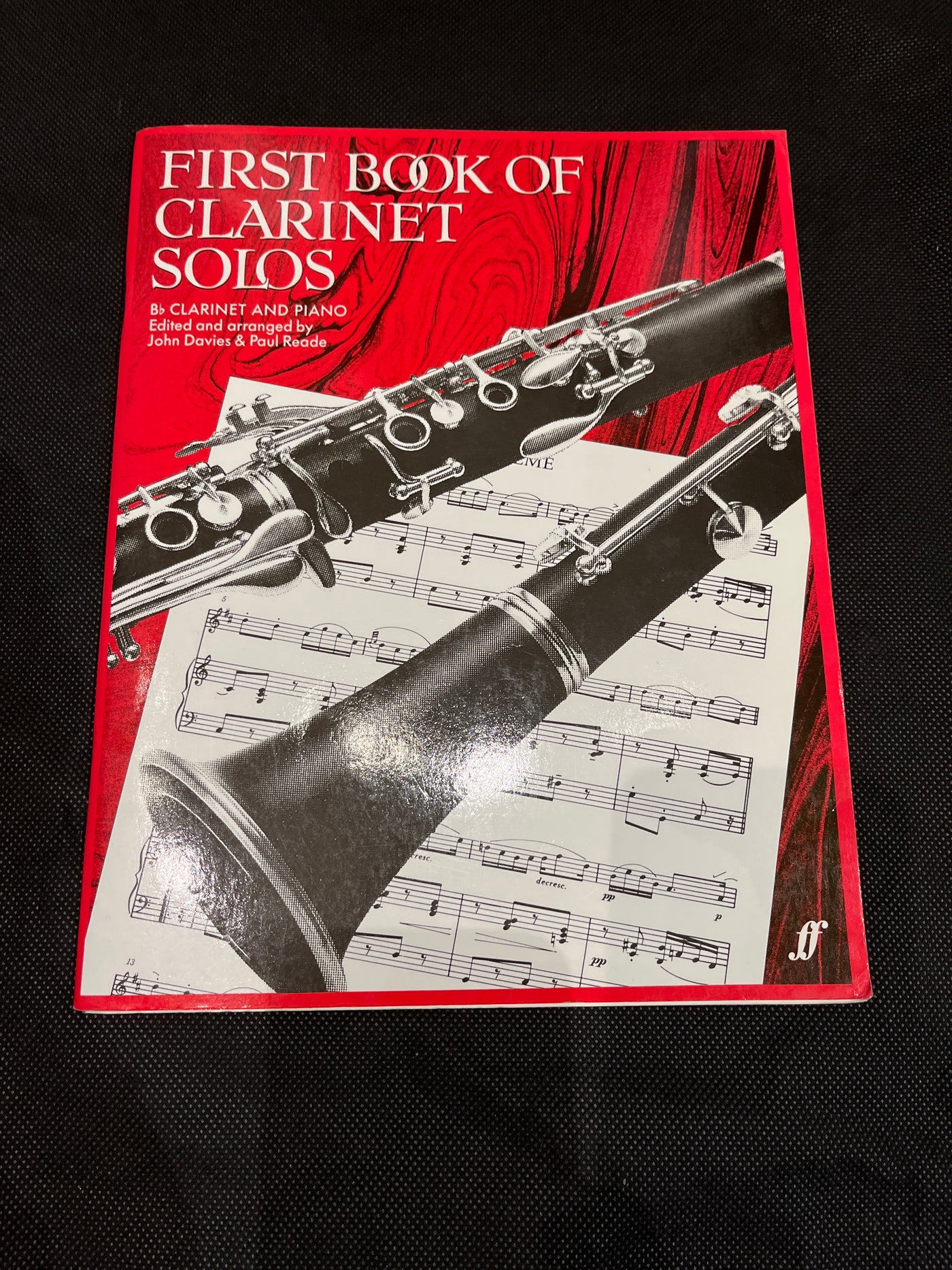 First book of clarinet solos - Davies & Reade, Used