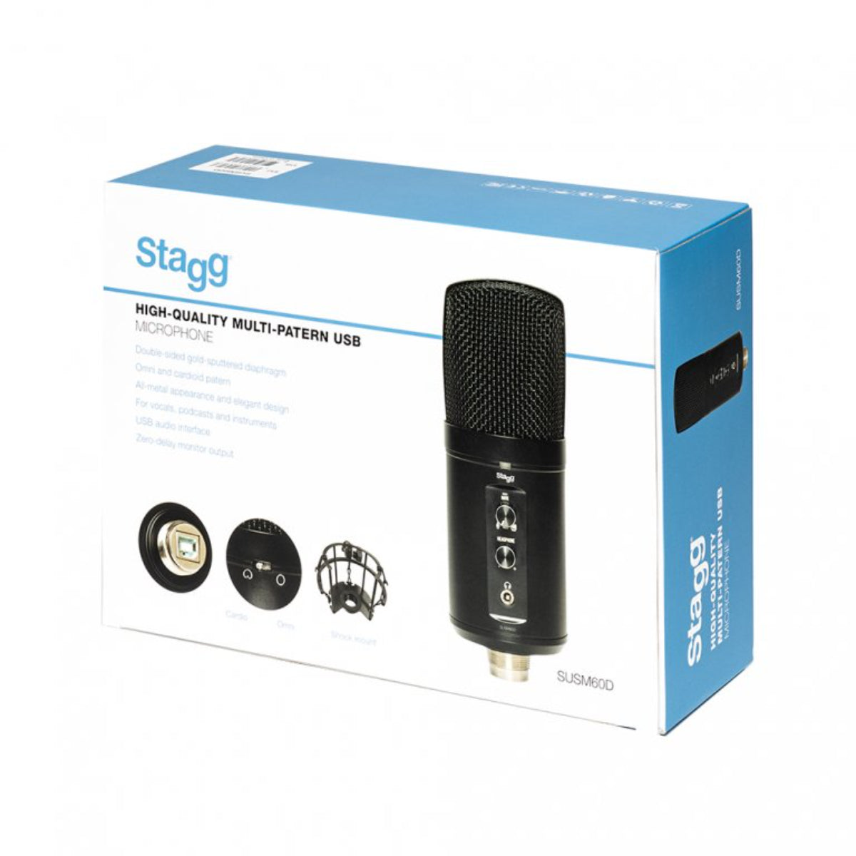 SUSM60D USB Double Condenser Microphone