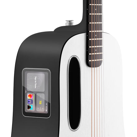 ME Play, 36" Smart Electro-Acoustic Guitar With HILAVA Operating System - Nightfall/Frost & Bag