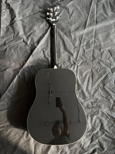 SW201 Acoustic Guitar, Black, Used