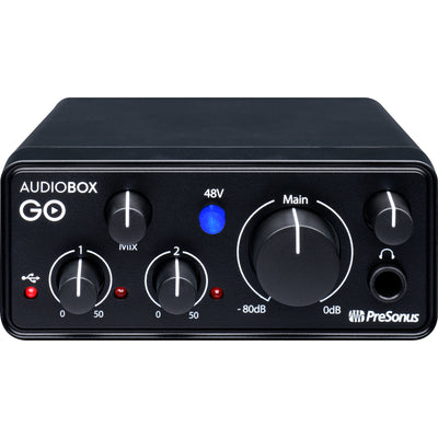 Audiobox Go Interface