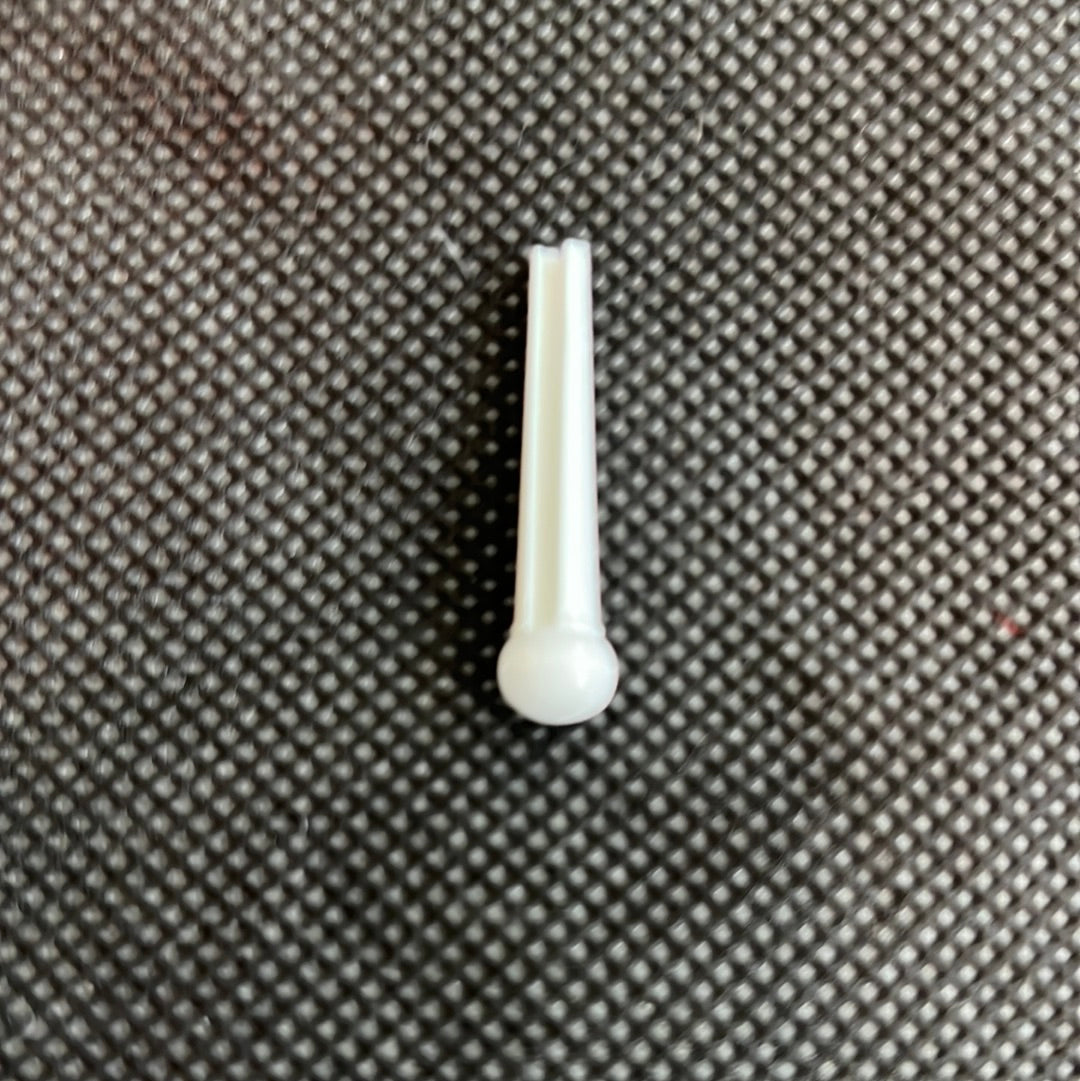 Acoustic Guitar Bridge Pin Plastic, White