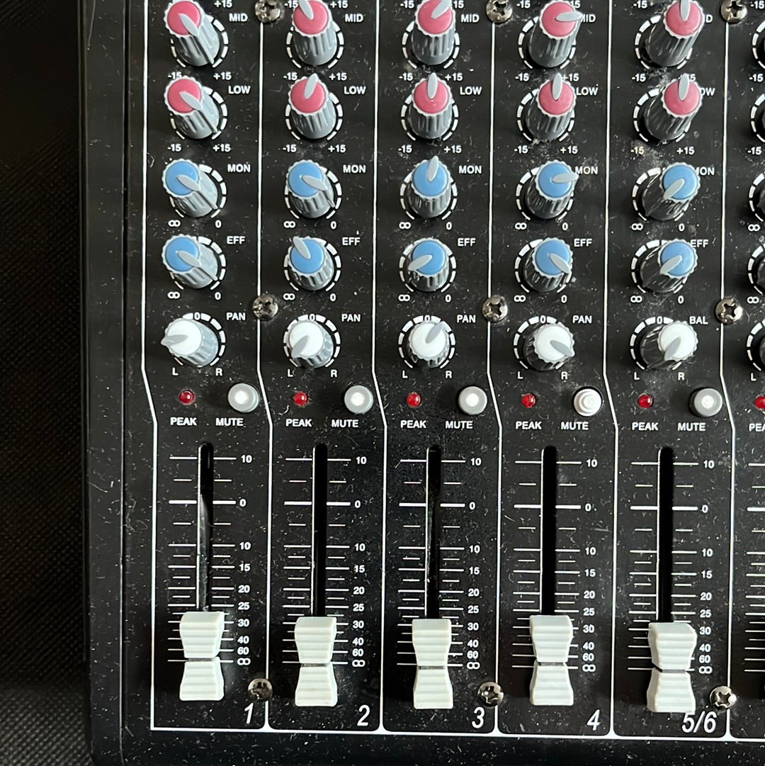 Equinox 8/150 - 150 Watt Powered Mixer- Ex rental