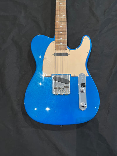 T-type Electric guitar, Metallic blue, Used