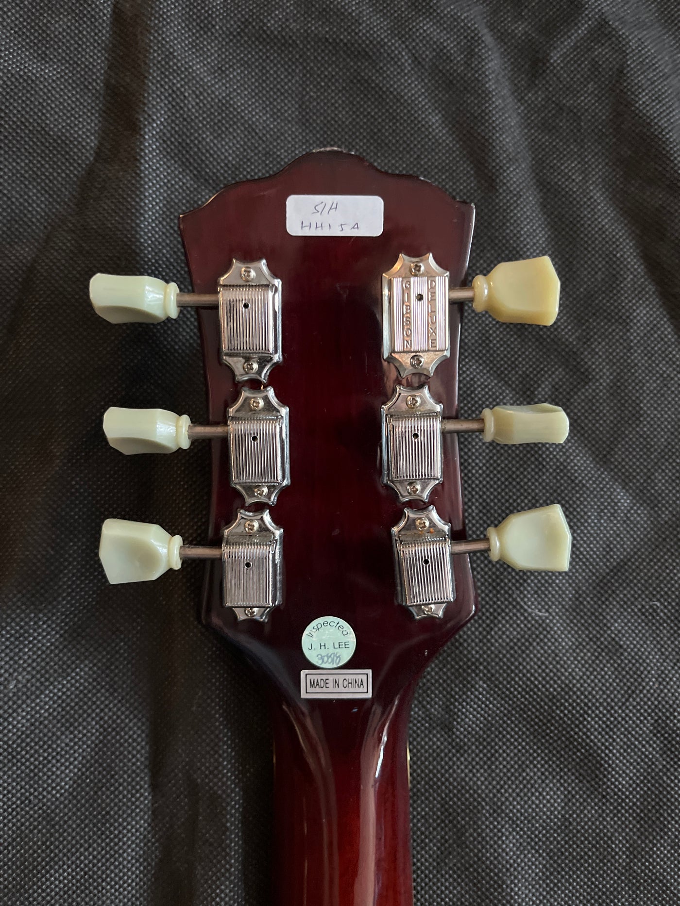 LP-Type Electric Guitar, Gold Top, Used - HH15A