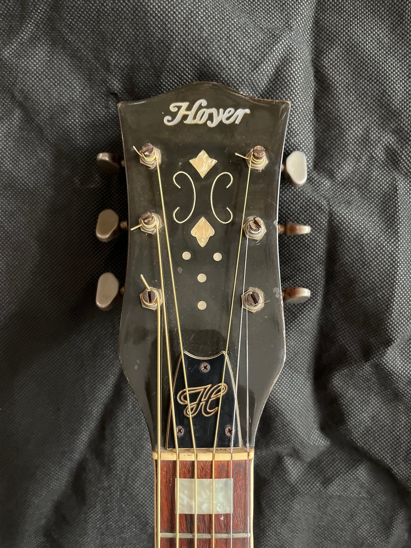 Vintage probably 60s Jumbo Acoustic Guitar, Made in Germany, Used