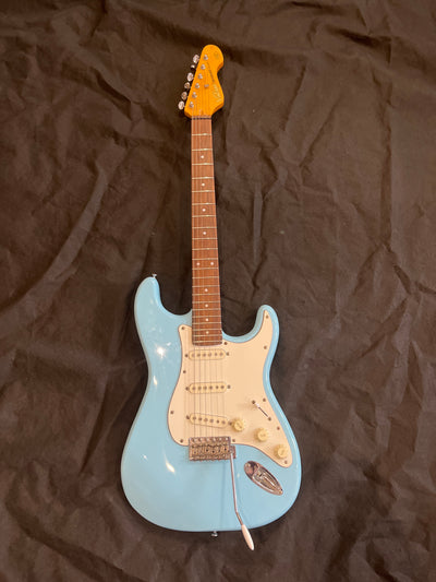 V6 ST Type Electric Guitar, LAguna Blue, Used - GG23