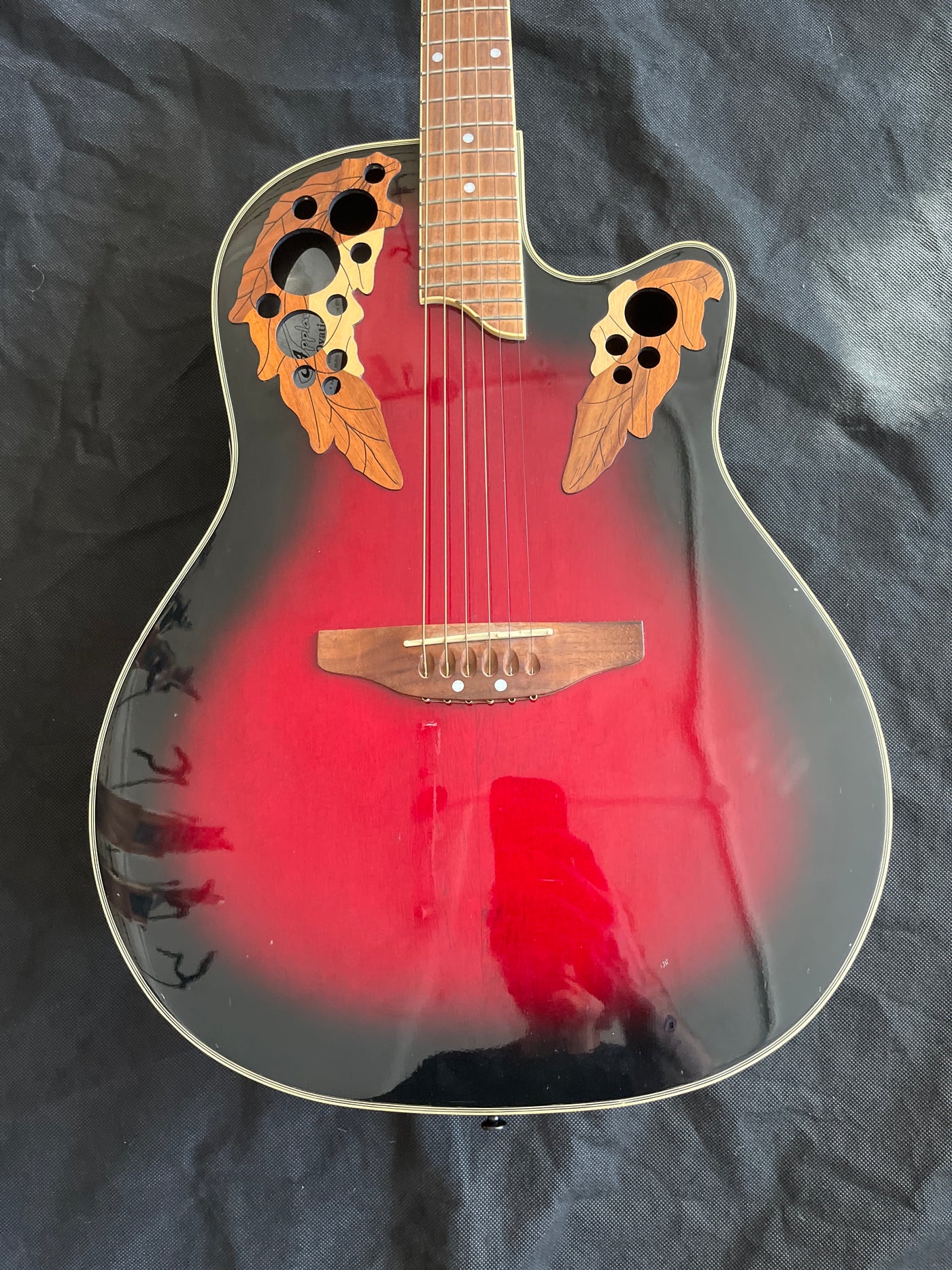 Applause AE-047 Autumn Leaf Electro-Acoustic, Used - GG36