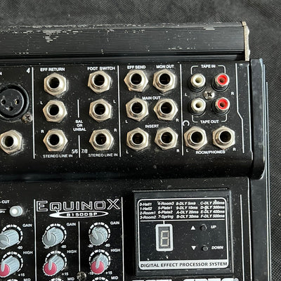 Equinox 8/150 - 150 Watt Powered Mixer- Ex rental