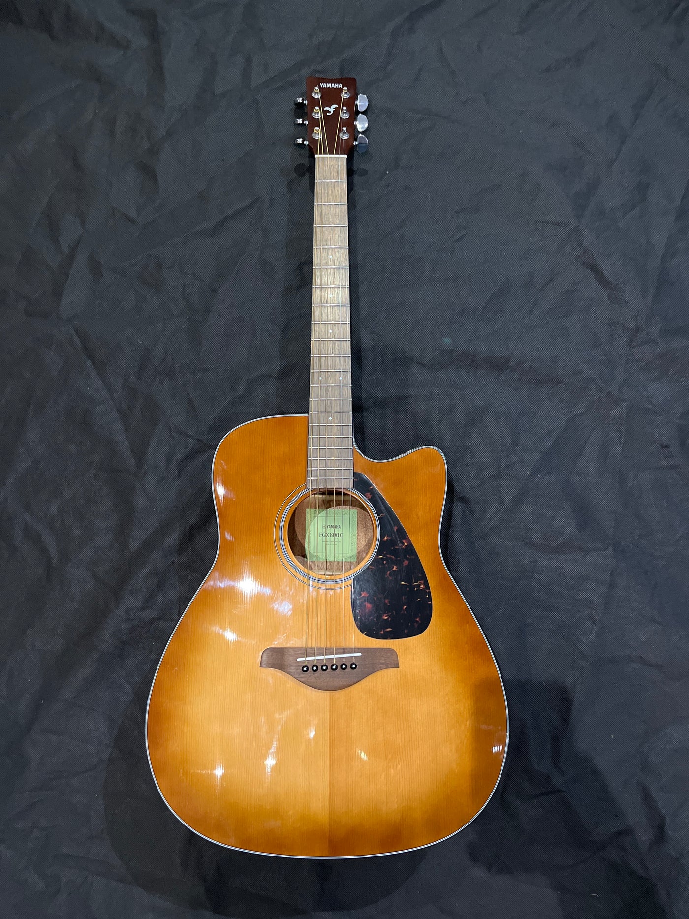 FGX800C Electro Acoustic Guitar, sandburst, Used - GG04A