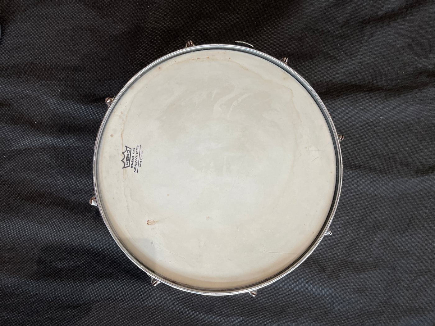 Royal Ace Snare Drum, Vintage 50s/ 60s, Black Diamond Pearl, Used