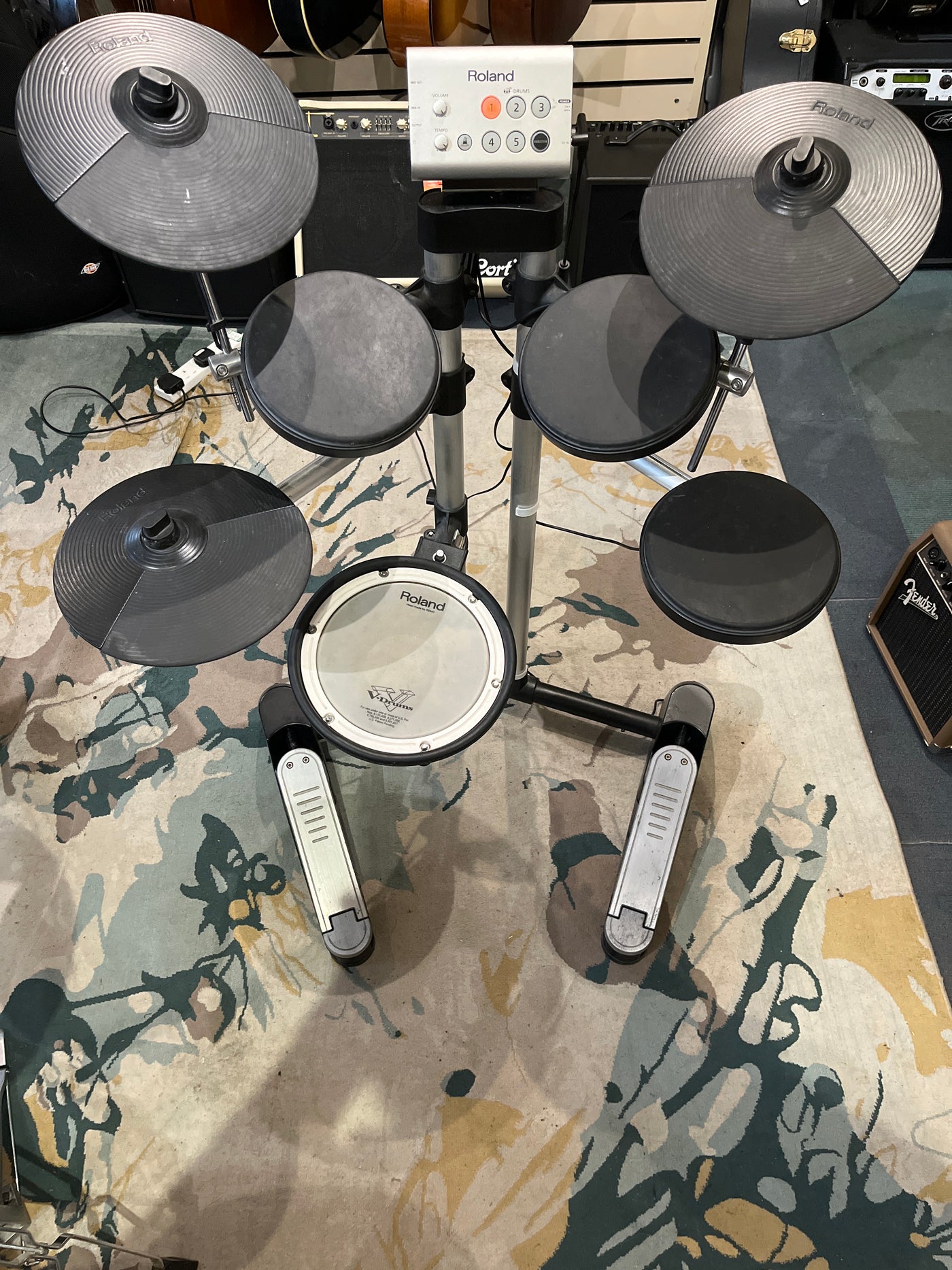 HD-1 Electronic Drum Kit with Mesh Snare