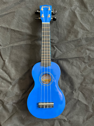 U30G Soprano Ukulele, Blue, Used - HH17A