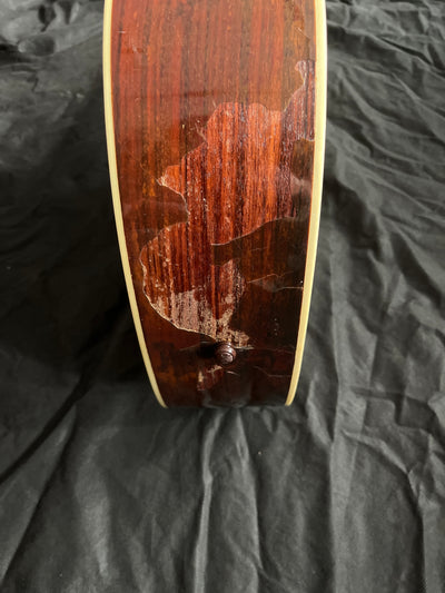 Vintage probably 60s Jumbo Acoustic Guitar, Made in Germany, Used