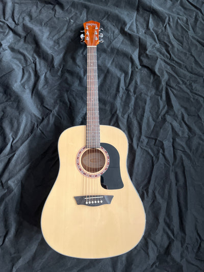 AD5-A-U Dreadnought Acoustic guitar, Natural, Used - HH06