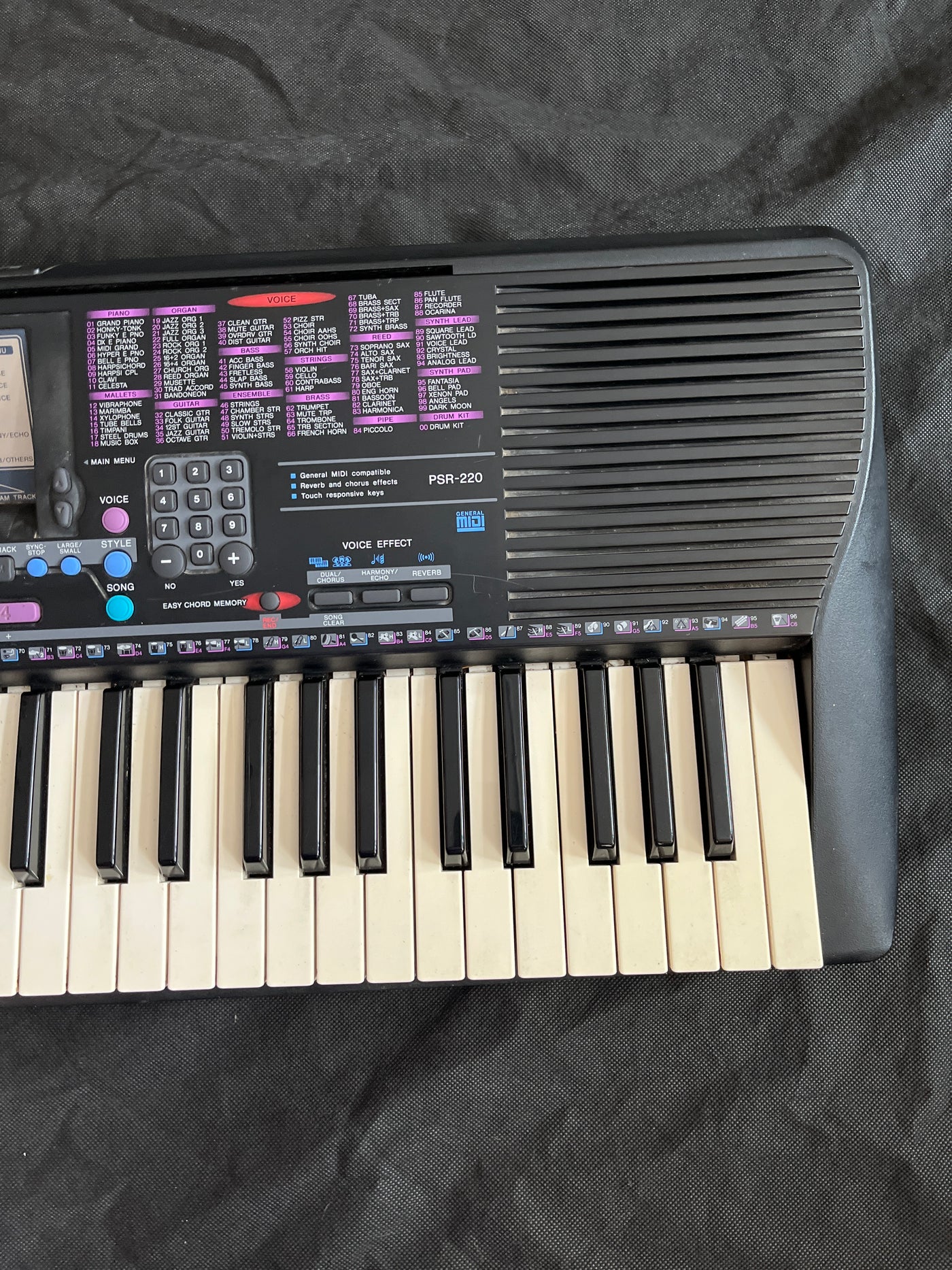 PSR-220 Portable Keyboard, Used - GG85B