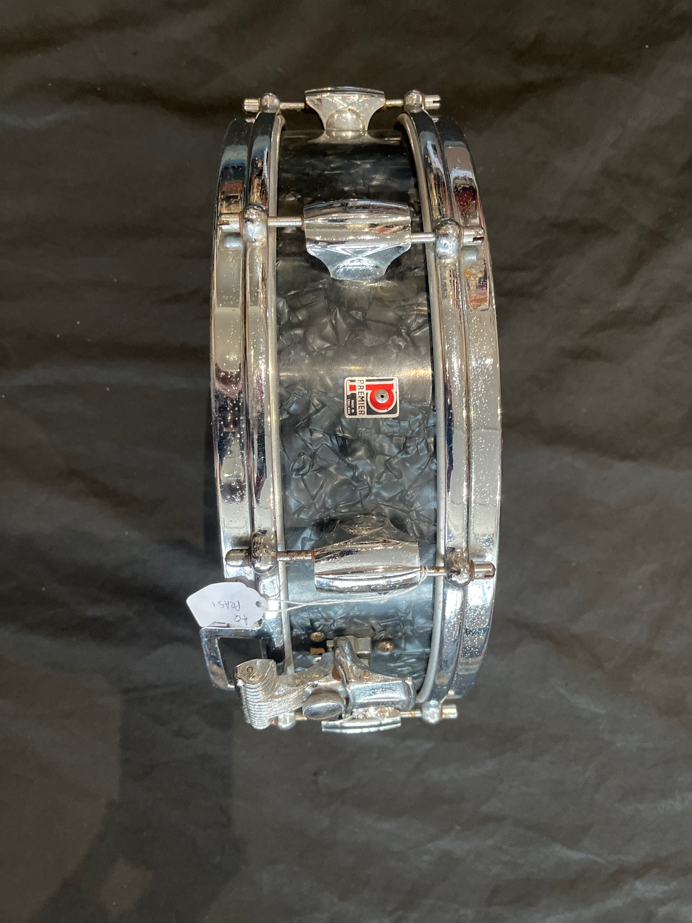 Royal Ace Snare Drum, Vintage 50s/ 60s, Black Diamond Pearl, Used