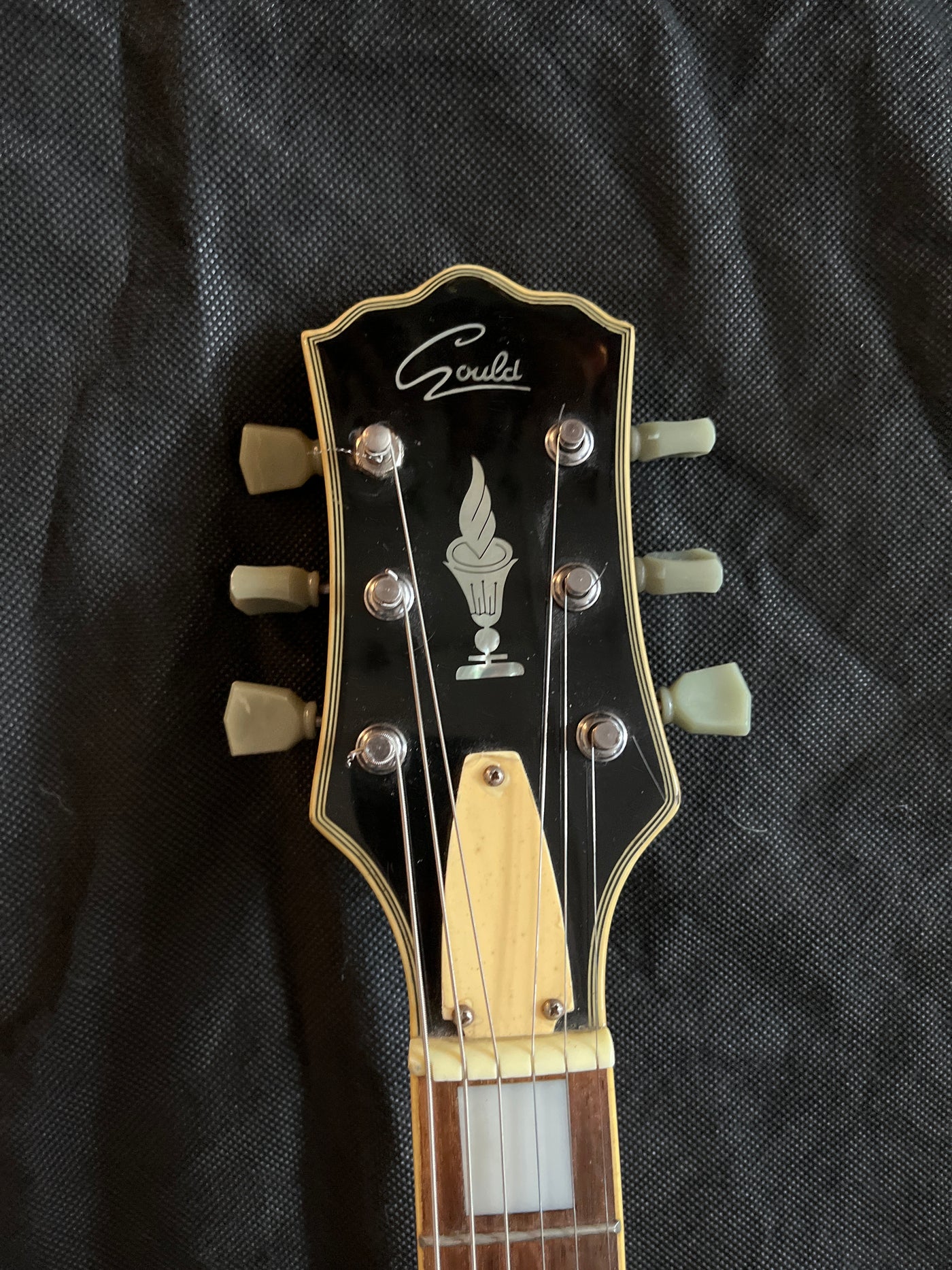 LP-Type Electric Guitar, Gold Top, Used - HH15A