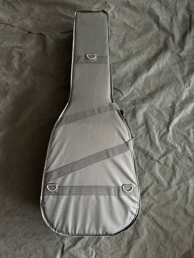 Deluxe Folk Size Black Foam Hard Case