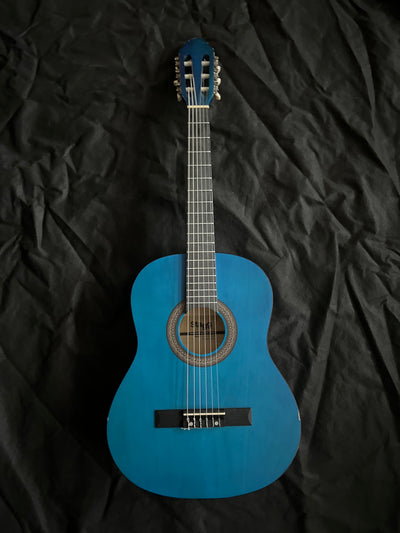 C430 3/4 Size Classical Guitar, Blue, Used - HH09