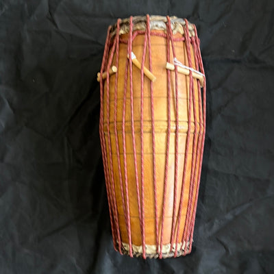 56cm Dholak Indian Drum & Bag, Used - AQ IDH2