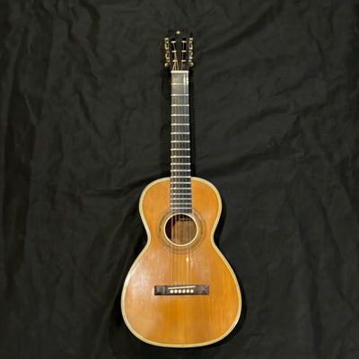 Pre-War Parlour Guitar & Hard Case, Used