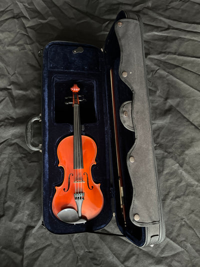 Violin Outfit, Deluxe Case, Used - GG48